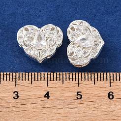 Латунные микропаве из прозрачного кубического циркония&nbsp;KK-S389-20S