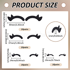 2 сумка фетровая кукольная ресница&nbsp;AJEW-FG0004-93A