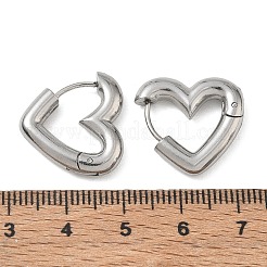 Boucles d'oreilles créoles en acier inoxydable 304&nbsp;SA-CBA46AF-26P-01