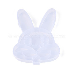 Пасхальный кролик 13 сетка пластиковые контейнеры для хранения бусин с откидной крышкой&nbsp;CON-T001-04