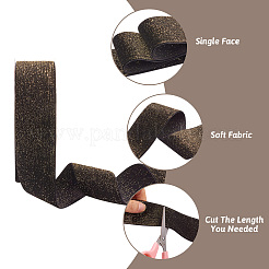 Ruban velours simple face scintillant 9 m&nbsp;OCOR-TAC0034-05D