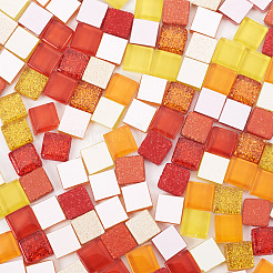 400шт 2 стиля стеклянных кабошонов&nbsp;GGLA-TA0001-09D