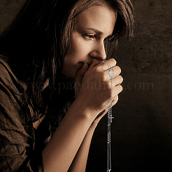 2 шт. набор из 304 нержавеющей стали с бусинами-четками на Пасху&nbsp;NJEW-UN0001-43