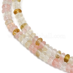 Chapelets de perles de pierre de pastèque en verre&nbsp;G-U026-B02-4mm