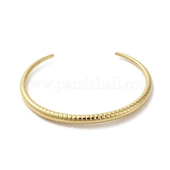 Bracelets manchettes ouverts en acier inoxydable 304&nbsp;BJEW-K241-02A-G