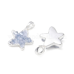 Pendentifs d'émail en laiton &nbsp;KK-CBA746B-02S