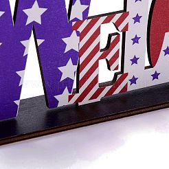 Украшение рабочего стола из натурального дерева&nbsp;DJEW-C007-06