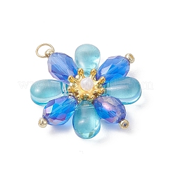 Подвески из стеклянных бусин&nbsp;PALLOY-MZ01186-02