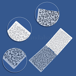 Carpetas de plástico en relieve&nbsp;DIY-WH0032-73