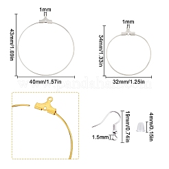 Orecchino pendente fai da te&nbsp;DIY-SC0010-13