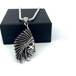 Винтажный кулон в стиле индейцев&nbsp;AR3449