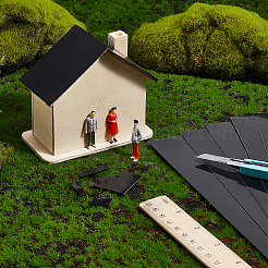 Lastre di stampo in plastica abs&nbsp;LS-DIY-WH0399-36B