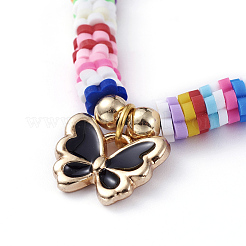 Nylon regolabile bracciali intrecciati cavo di perline&nbsp;BJEW-JB05100-02