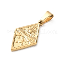 Pendentifs en acier inoxydable 304&nbsp;SA-CBA34D4-07G