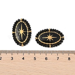 Подвески из нержавеющей стали 304 с эмалью&nbsp;STAS-P380-74G