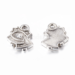 Colgante de estilo tibetano cabochon esmalte ajustes&nbsp;TIBEP-GC102-AS-RS