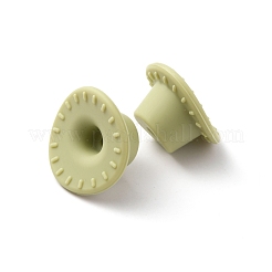 Силиконовые бусины&nbsp;SIL-WH0001-37N