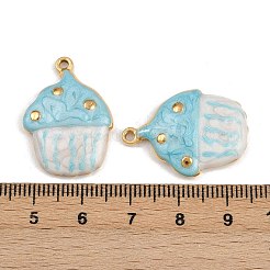 304 Edelstahl-Emaille-Anhänger&nbsp;STAS-P410-40B-02