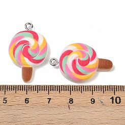 Подвески из непрозрачной смолы&nbsp;RESI-F061-08