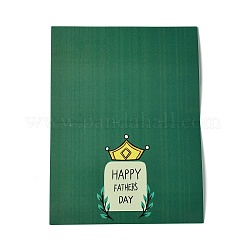 Tarjetas de regalo del día del padre&nbsp;AJEW-E058-02G