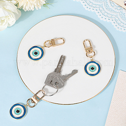 3 шт. подвеска из сплава с эмалью от сглаза&nbsp;HJEW-CP00037
