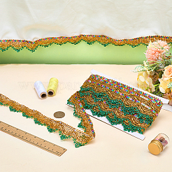Bordure en dentelle en fibre de polyester&nbsp;OCOR-WH0101-226D