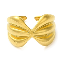 Кольца-манжеты из нержавеющей стали 304 для женщин&nbsp;RJEW-Z043-02A