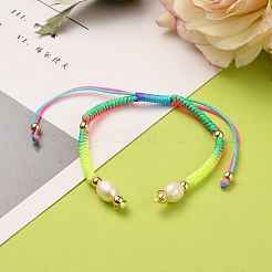 Fabricación de pulseras de cordón de nailon trenzado&nbsp;AJEW-JB00764-05