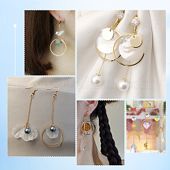 60 шт. Латунные соединительные кольца&nbsp;KK-SP0002-13B