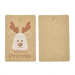 Étiquettes cadeaux en papier rectangle&nbsp;CDIS-L005-A06