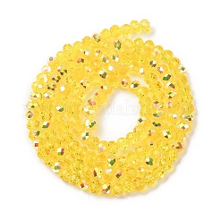 Chapelets de perles en verre transparent électrolytique&nbsp;EGLA-A046-01A-19