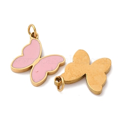 Подвески из нержавеющей стали 304 с эмалью&nbsp;STAS-U061-24G-B