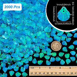 2000 шт. подвески из смолы с УФ-покрытием&nbsp;RESI-NB0002-17B