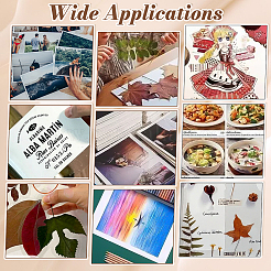 Самоклеящаяся ПВХ пластиковая голографическая пленка для холодного ламинирования&nbsp;DIY-WH0308-762A