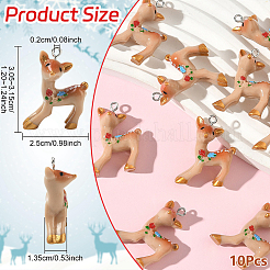 10pcs Harzanhänger&nbsp;RESI-YW0005-05