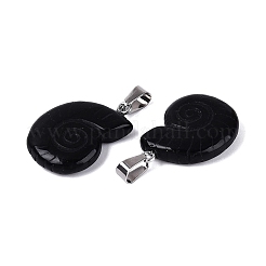 Pendentifs en obsidienne naturelle&nbsp;G-Q601-45A