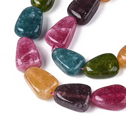 Бусины из натурального белого нефрита&nbsp;G-N354-02A-09