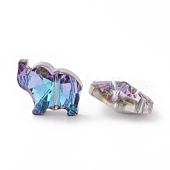 Perle di vetro trasparente&nbsp;GLAA-P054-01A