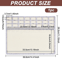 Доски для дизайна из фетра&nbsp;TOOL-WH0002-66