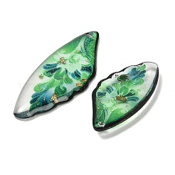 4шт 4 стиля прозрачные подвески из эпоксидной смолы&nbsp;RESI-B032-02B