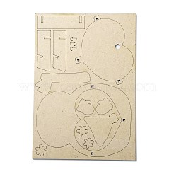 Cadre photo en bois fait main bricolage&nbsp;DIY-A014-07