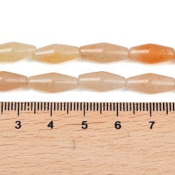 Натуральный красный авантюрин бисер нитей&nbsp;G-C270-C01