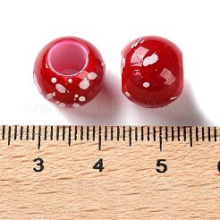 Европейские бусины из АБС-пластика&nbsp;KY-G033-01B-04