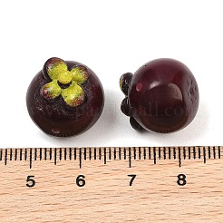 Cuentas de resina opaca de la serie Fruit&nbsp;RE-CBAC4C7-11C