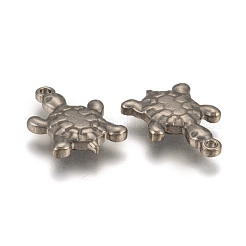 Подвески из нержавеющей стали 201 с черепаховым узором&nbsp;STAS-Q192-69