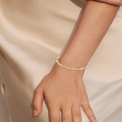 1 шт. браслет-манжета из нержавеющей стали 304&nbsp;BJEW-LP0002-53G