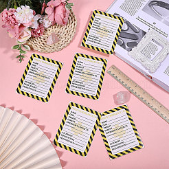 20 лист ПВХ-наклеек&nbsp;DIY-CA0007-91