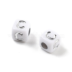 Непрозрачные акриловые бусины&nbsp;OACR-D282-06C