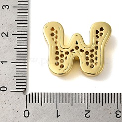 Покрытие стойки латунь микро паве прозрачные перданты из кубического циркония&nbsp;KK-C067-11G-W