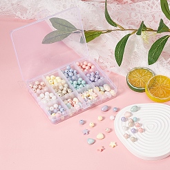 333шт 12 стильные окрашенные акриловые бусины&nbsp;MACR-YW0001-52